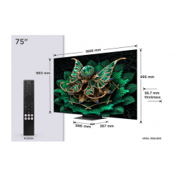 Télévision TCL 75C7K