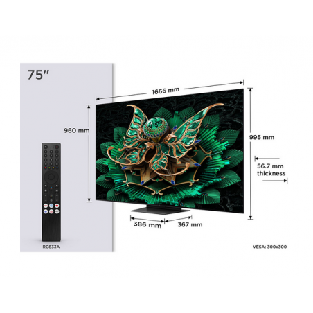 Télévision TCL 75C7K