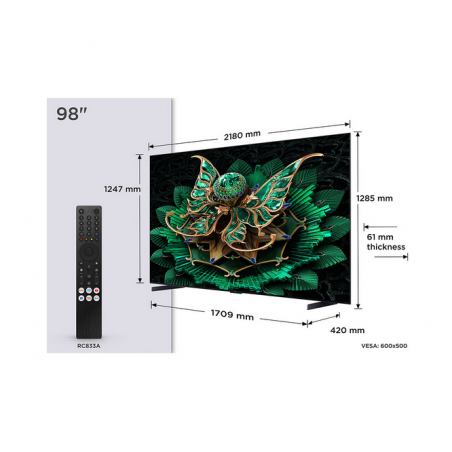 Télévision TCL 98C7K