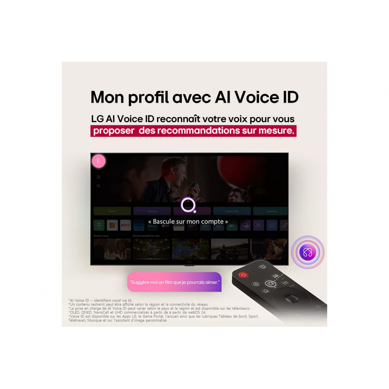 Télévision LG OLED 83M59 LA