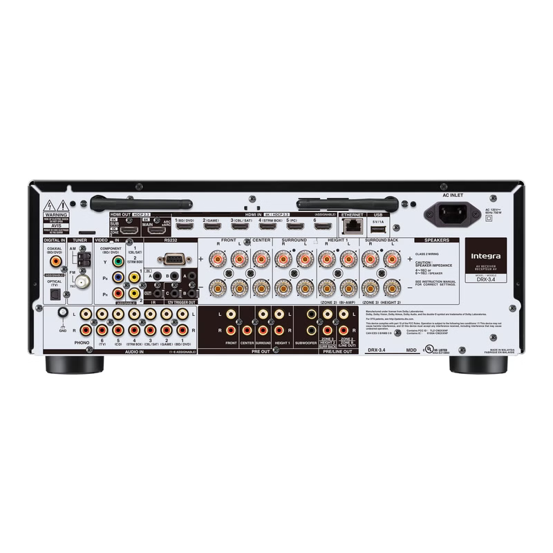 Ampli Home Cinéma INTEGRA DRX3.4M2 BMMA