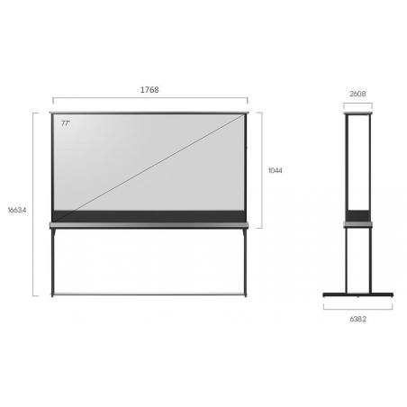 Télévision LG OLED77T4