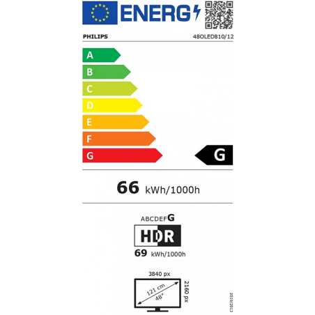 Télévision PHILIPS 48OLED810/12