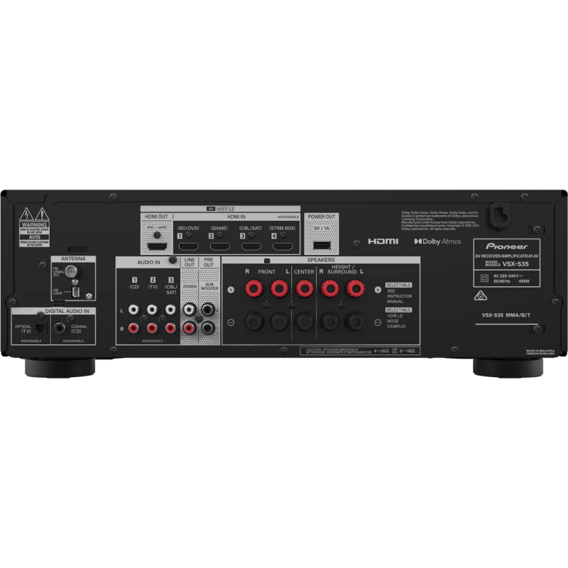 Ampli Home Cinéma PIONEER VSX-535DAB