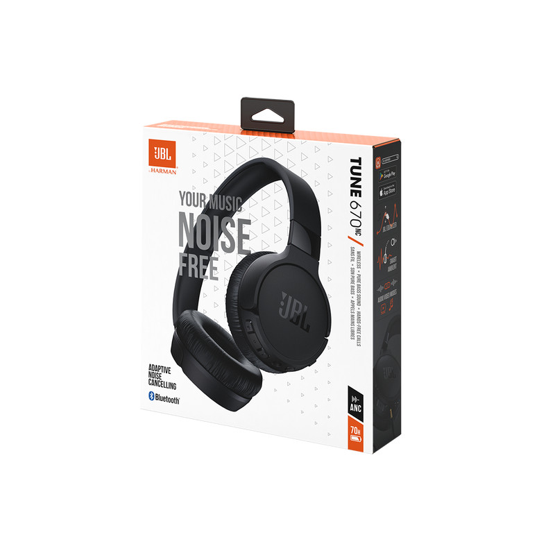 Casque bluetooth JBL TUNE670NC NOIR