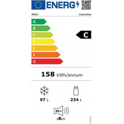 Réfrigérateur congélateur SMEG FAB32RPB6