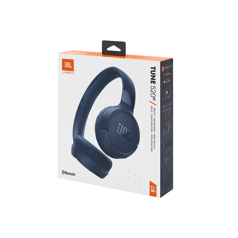 Casque bluetooth JBL T520BT BLUEU