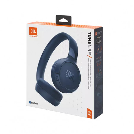 Casque bluetooth JBL T520BT BLUEU