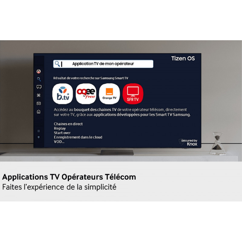 Télévision SAMSUNG TQ85QN80FAUXXC