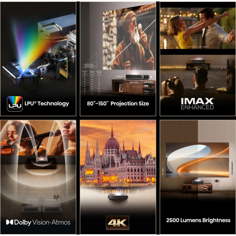 Vidéoprojecteur HISENSE PT1