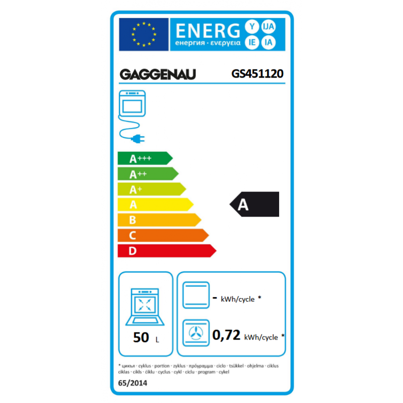 Four GAGGENAU GS451120