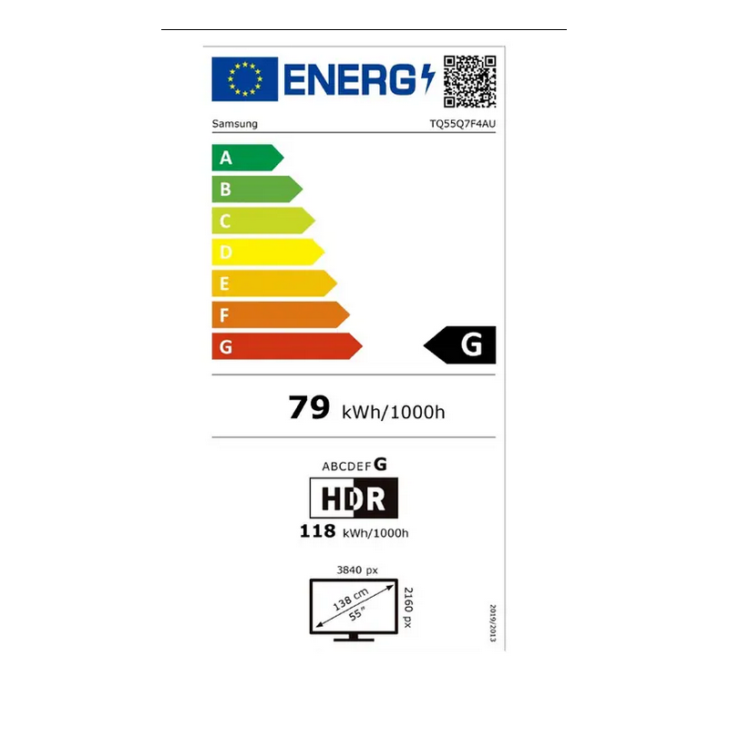 Télévision SAMSUNG TQ55Q7F4AUXXC