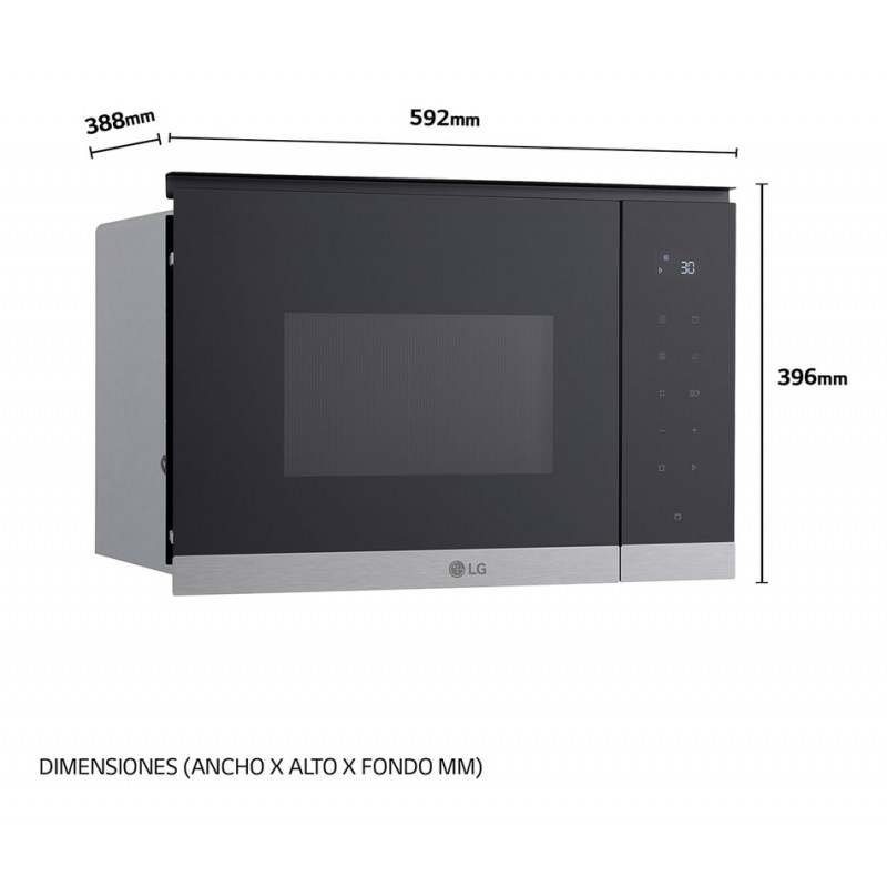 Micro ondes LG MG7Z2593D