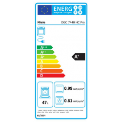 Four MIELE DGC 7440HC PRO