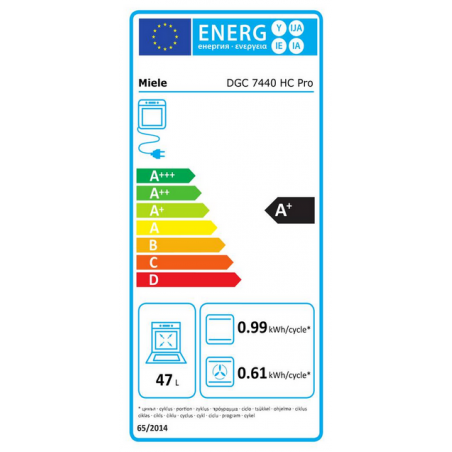 Four MIELE DGC 7440HC PRO