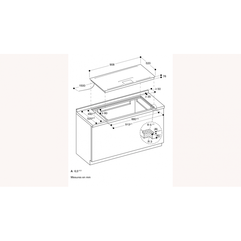 Plaque de cuisson GAGGENAU CX492101
