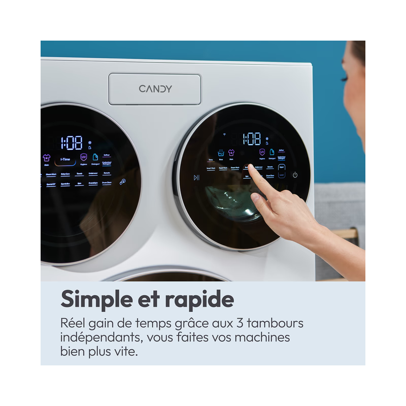 Lave Linge CANDY MQD410CBL9-47