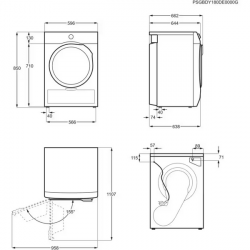 Sèche Linge ELECTROLUX EW8H4823RE