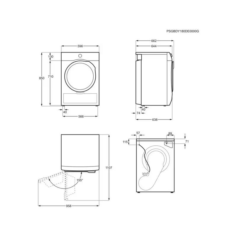 Sèche Linge ELECTROLUX EW8H4823RE