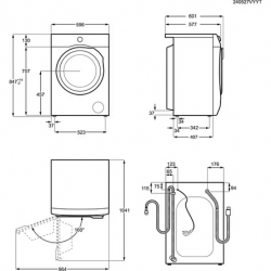 Lave Linge ELECTROLUX EW6FI5814BA