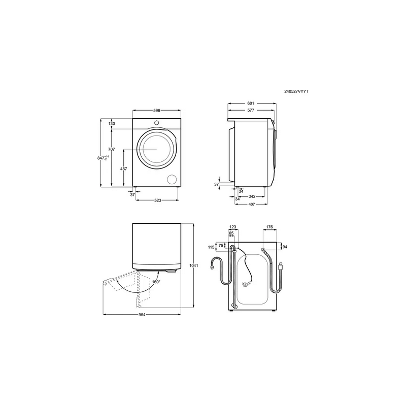 Lave Linge ELECTROLUX EW6FI5814BA