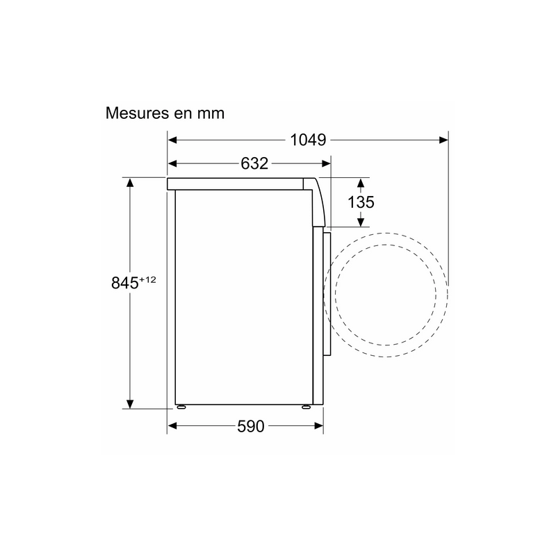 Lave Linge BOSCH WAN2827AFR