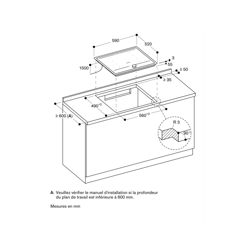 Plaque de cuisson GAGGENAU CI262115