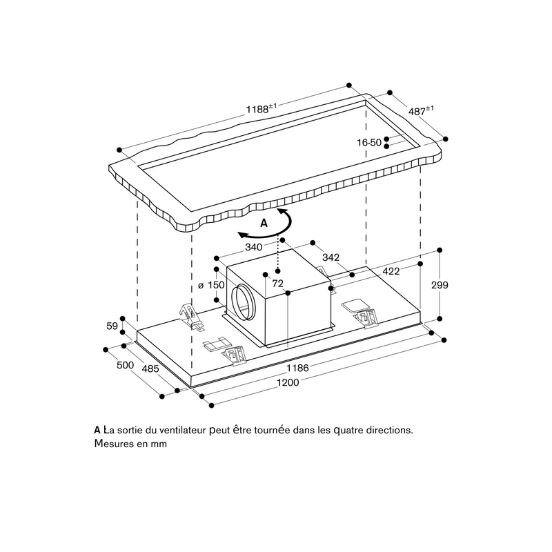 Hotte GAGGENAU AC250121
