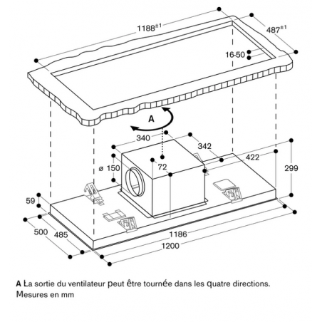 Hotte GAGGENAU AC250121