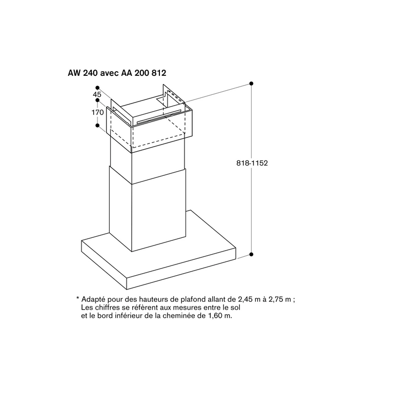 Hotte GAGGENAU AW240191