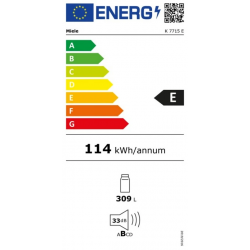 Réfrigérateur Une Porte MIELE K 7715 E