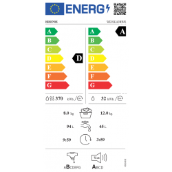Lave Linge HISENSE WD5I1245BWRH