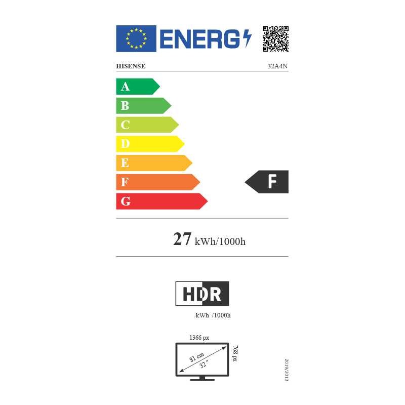 HISENSE 32A49N DCB