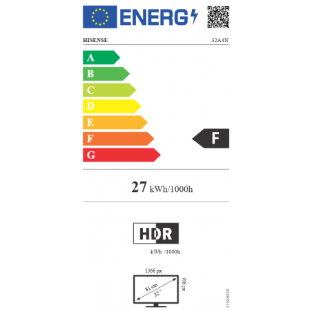 HISENSE 32A49N DCB