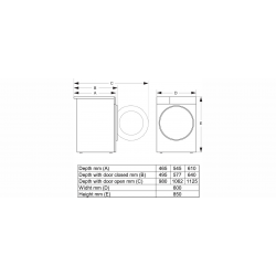 Lave Linge HISENSE WF3V943BB3FR