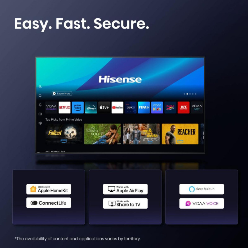 Télévision HISENSE 55U7Q PRO