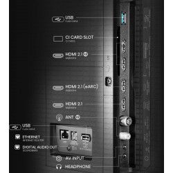 Télévision HISENSE 65U7Q PRO