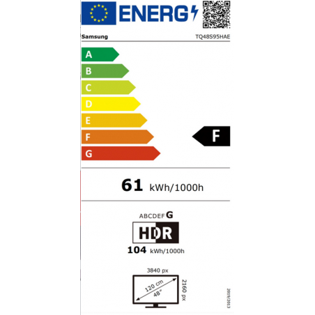 Télévision SAMSUNG TQ48S95H