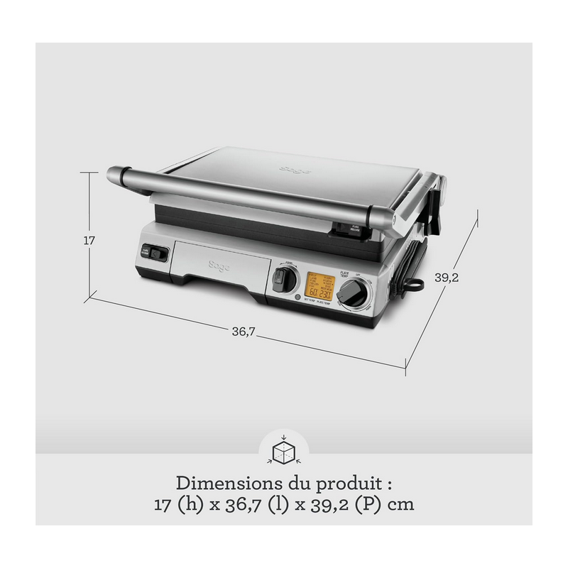 Plancha SAGE SGR840BSS4EEU1