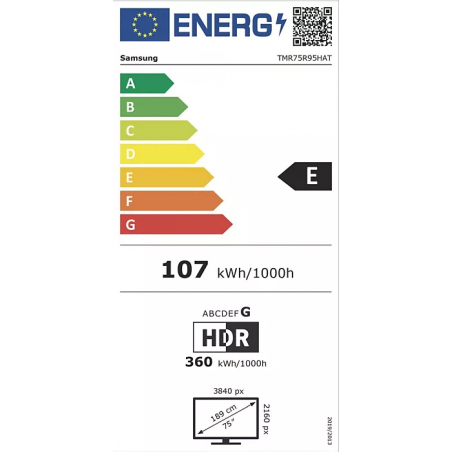 Télévision SAMSUNG TMR75R95H