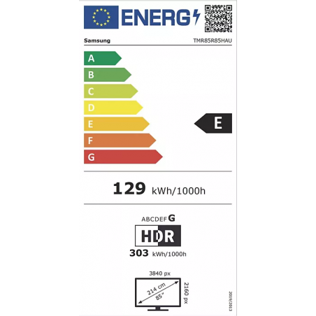 Télévision SAMSUNG TMR85R85H