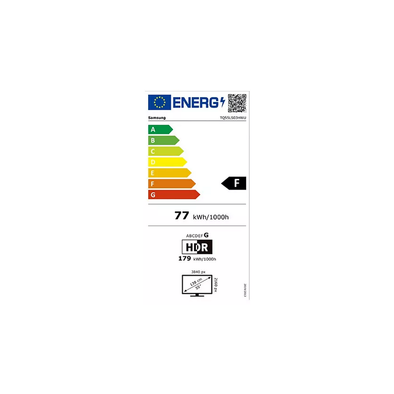 Télévision SAMSUNG TQ55LS03HW