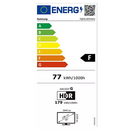 Télévision SAMSUNG TQ55LS03HW