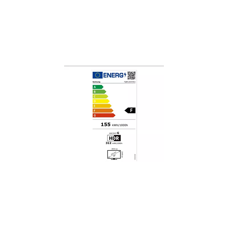Télévision SAMSUNG TQ85LS03HW