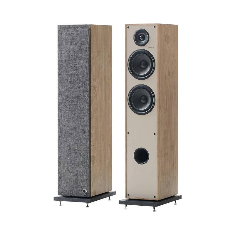 Enceintes colonnes ELIPSON HORUS 11F BOIS CLAIR