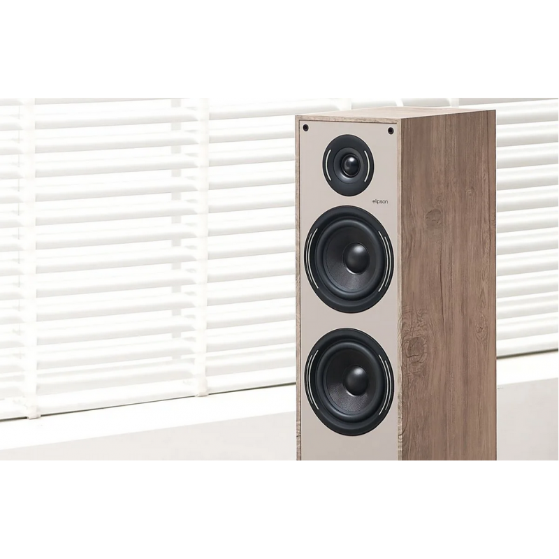 Enceintes colonnes ELIPSON HORUS 11F BOIS CLAIR