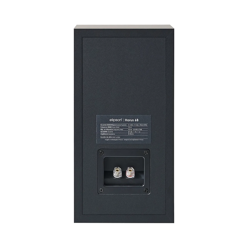 Enceintes compactes ELIPSON HORUS 6B NOIR CARBONE