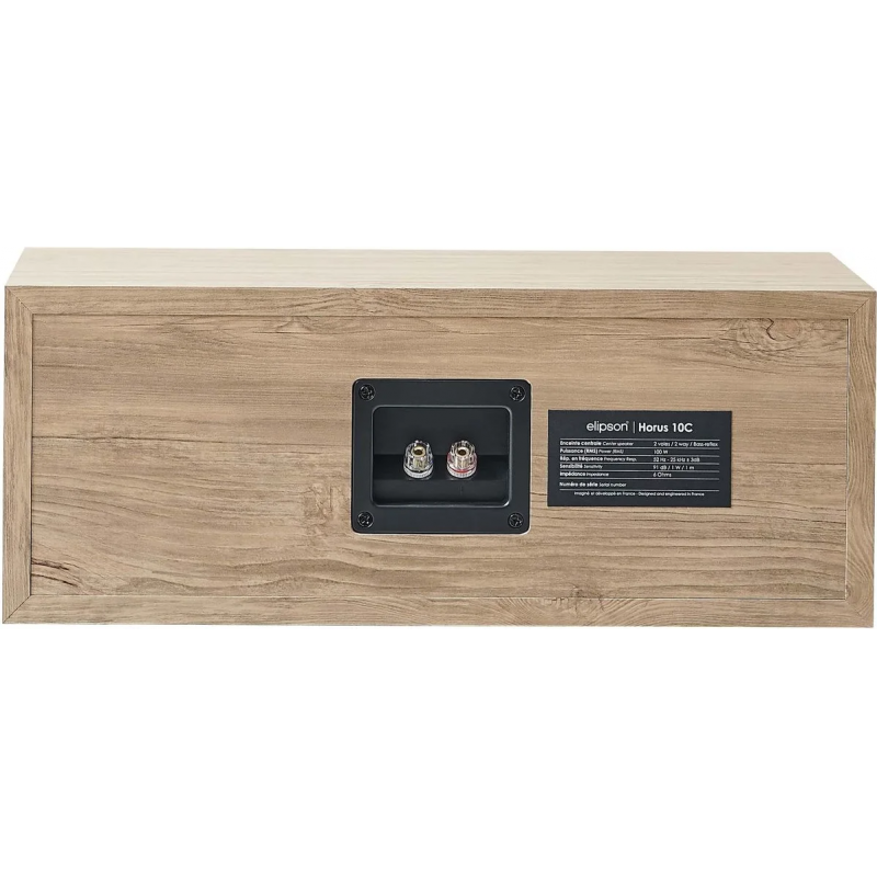 Enceintes centrales ELIPSON HORUS 10C BOIS CLAIR