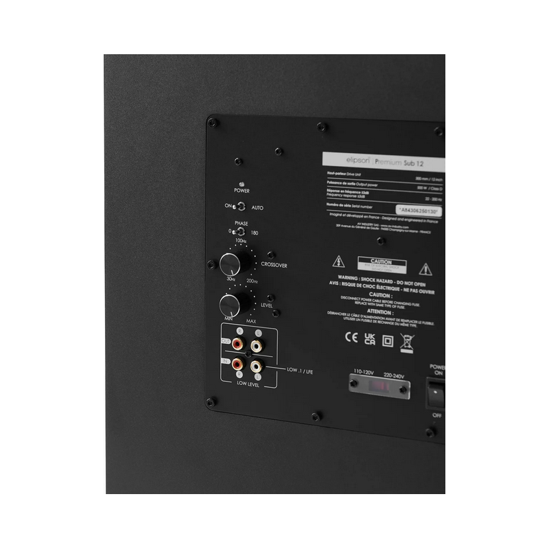 Caisson de basses ELIPSON PREMIUM SUB 12