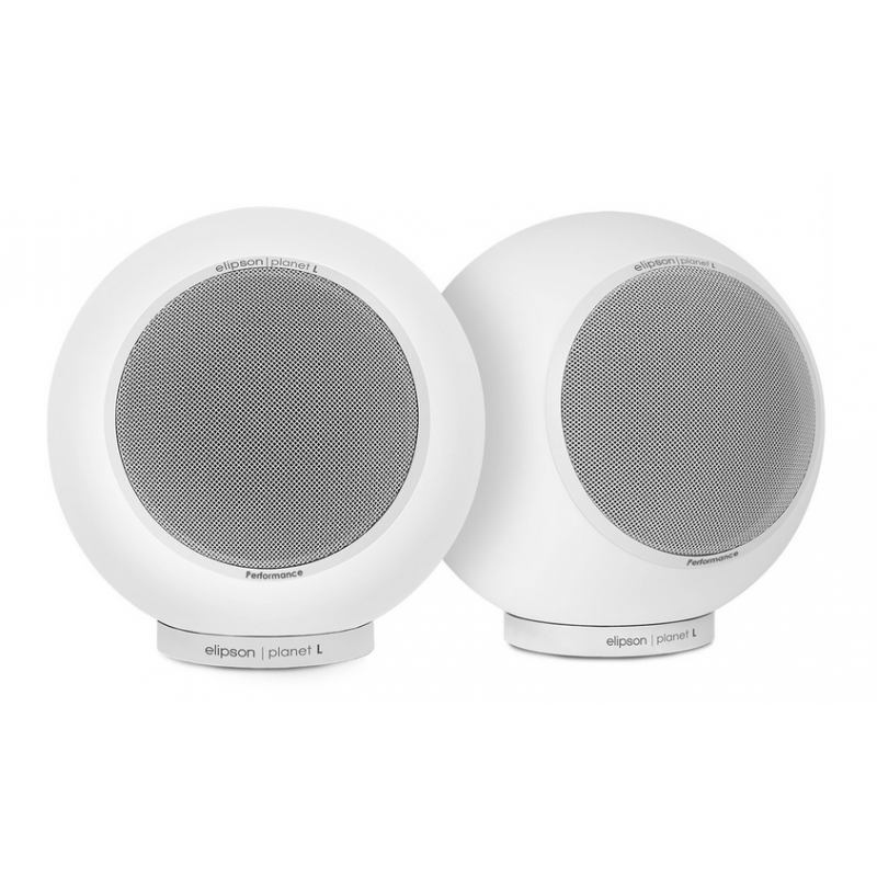 Enceintes compactes ELIPSON PLANET L PERFORMANCE BLANC MAT